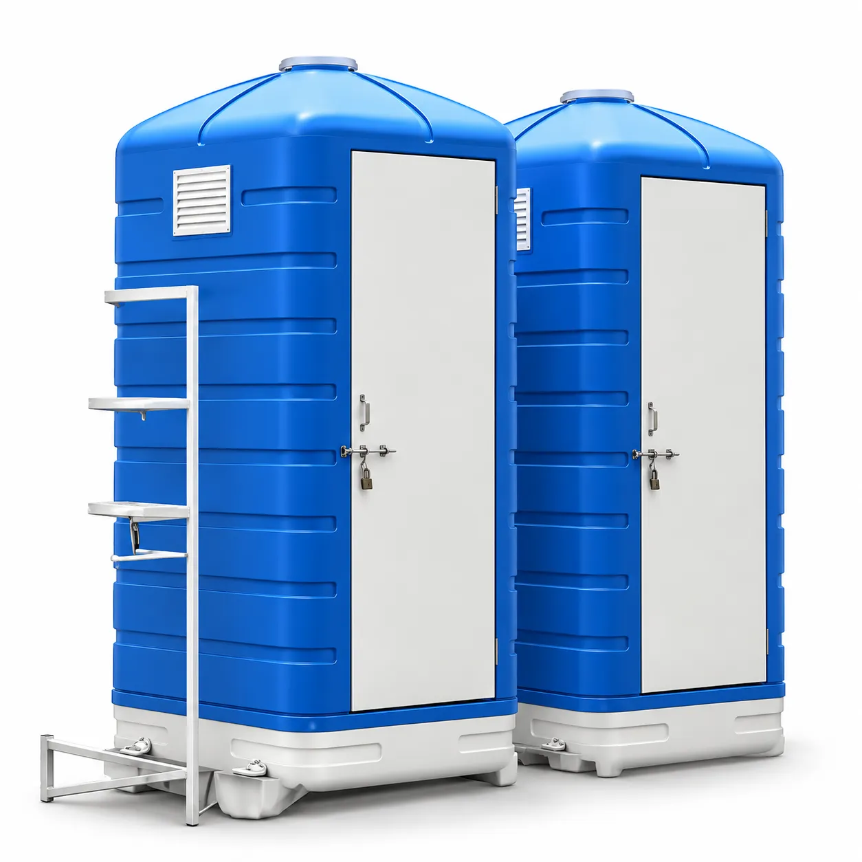 PVC portable toilet cabin
