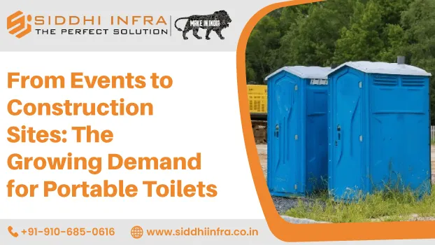 From Events to Construction Sites: The Growing Demand for Portable Toilets