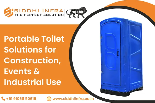 Portable Toilet Solutions for Construction, Events & Industrial Use