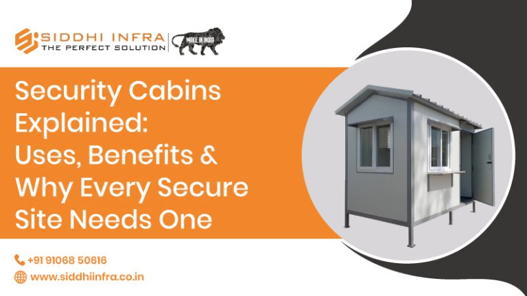 Security Cabins Explained: Uses, Benefits & Why Every Secure Site Needs One
