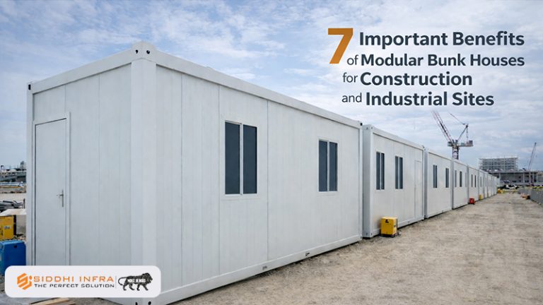 7 Important Benefits of Modular Bunk Houses for Construction and Industrial Sites