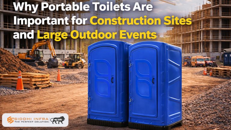Why Portable Toilets Are Important for Construction Sites and Large Outdoor Events