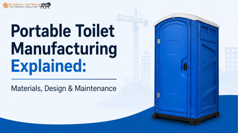 Portable Toilet Manufacturing Explained: Materials, Design & Maintenance