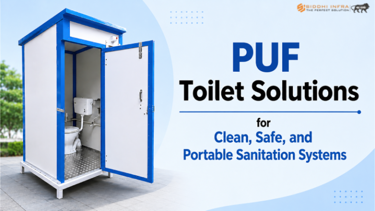 PUF Toilet Solutions for Clean, Safe, and Portable Sanitation Systems