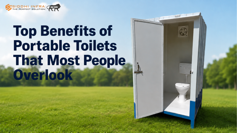 Top Benefits of Portable Toilets That Most People Overlook