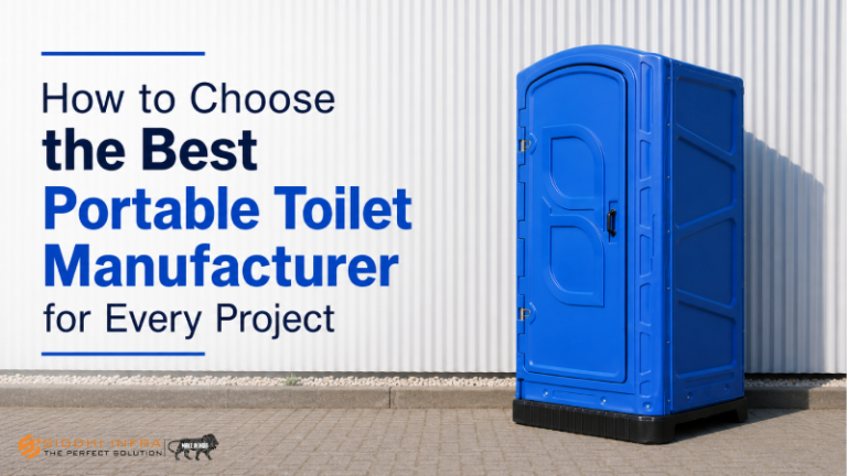 How to Choose the Best Portable Toilet Manufacturer for Every Project
