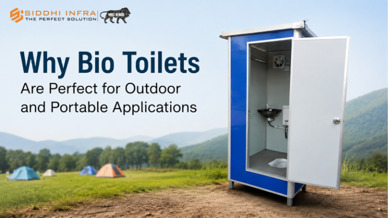 Why Bio Toilets Are Perfect for Outdoor and Portable Applications